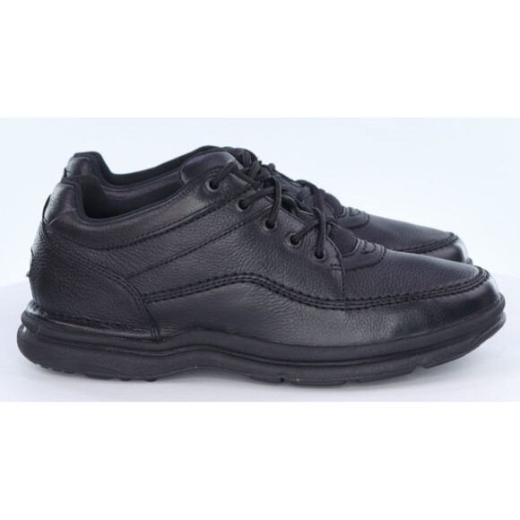Rockport Prowalker Men\'s Walking Casual Shoes Sz 9 (W) Wide Pebbled Leather EUC main image 6
